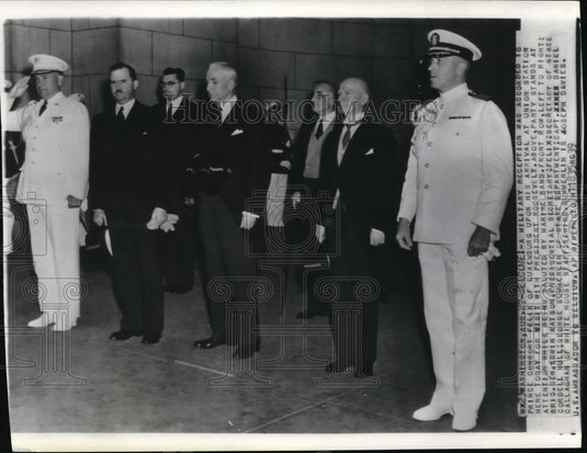 1939 Press Photo Prince Felix of Luxumburg's arrival - Historic Images