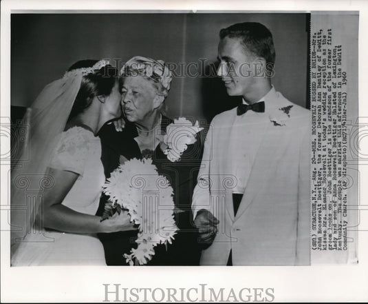 1960 Press Photo Mrs. John Roosevelt Boettiger, the former Deborah Ann Bentley - Historic Images