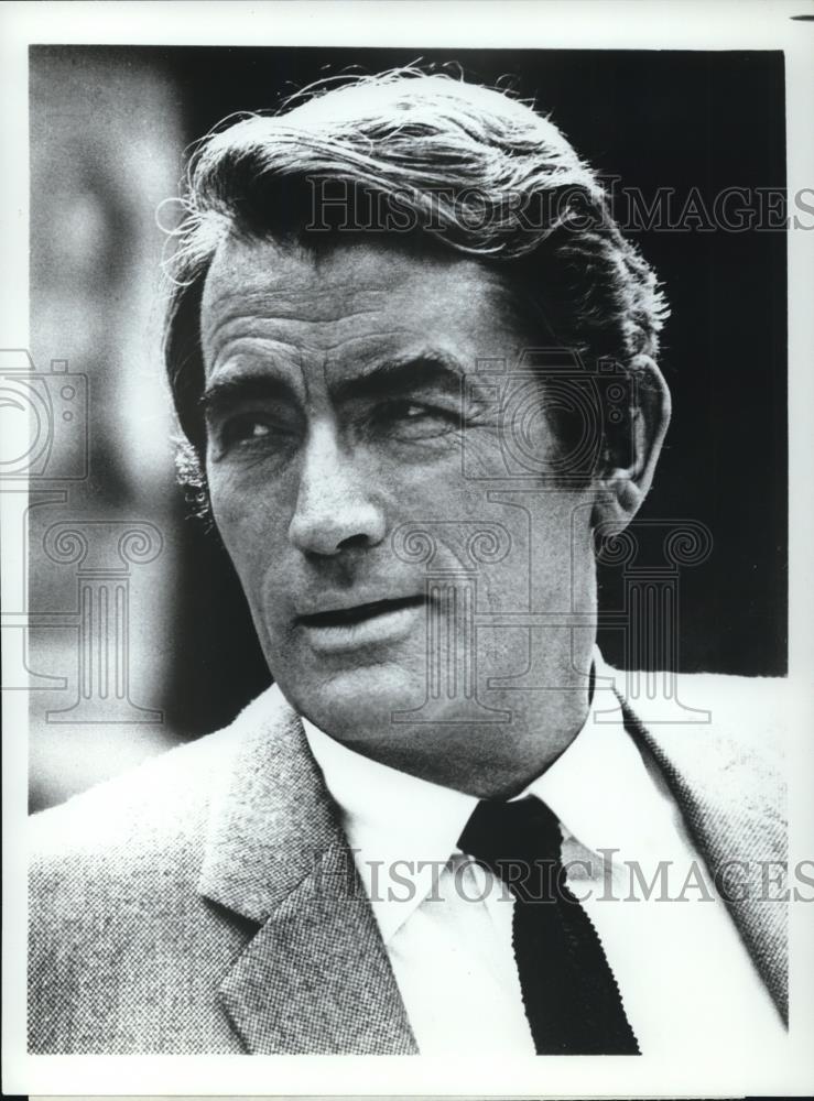 1972 Press Photo Gregory Peck stars as John Hathaway in The Chairman - cvp36411 - Historic Images