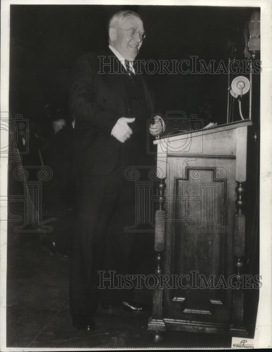 1936 Press Photo Mayor John Dore - Historic Images