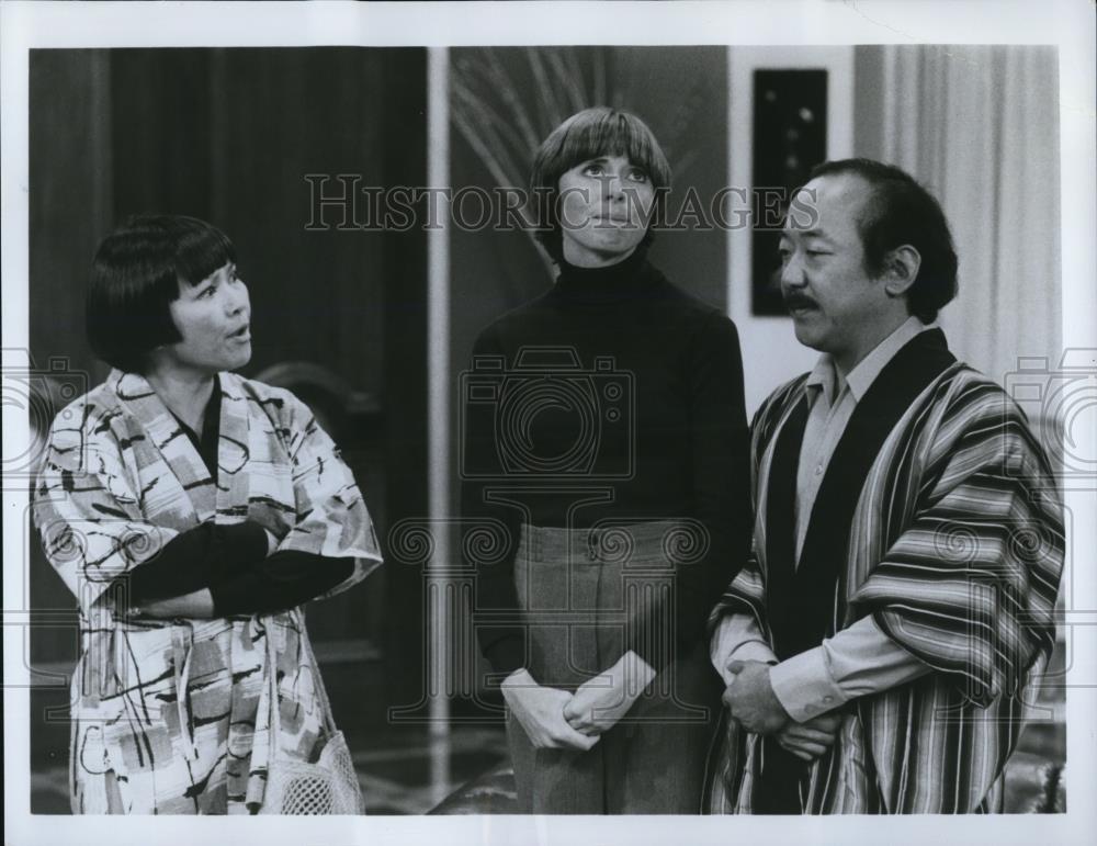 1976 Press Photo ABC presents Mr. T And Tina starring Pat Suzuki, Pat Morita, - Historic Images