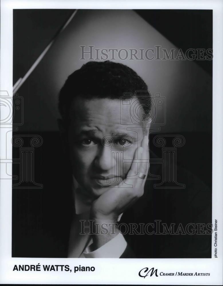 Press Photo Pianist Andre Watts - cvp30589 - Historic Images