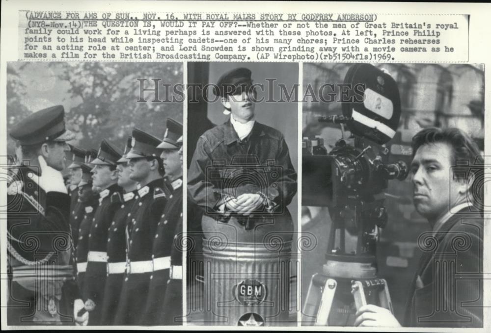 1969 Press Photo Prince Philip of England - Historic Images