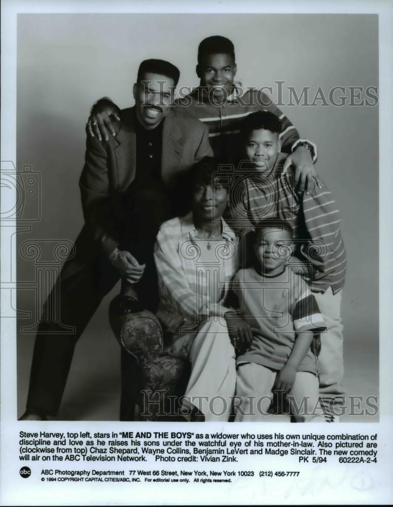 1994 Press Photo Steve Harvey In Me And The Boys - cvp30280 - Historic Images