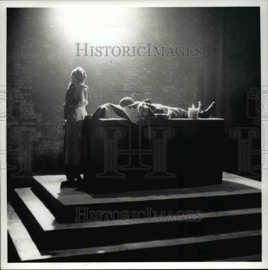 1989 Press Photo Scene from War Requiem - cvp34944 - Historic Images