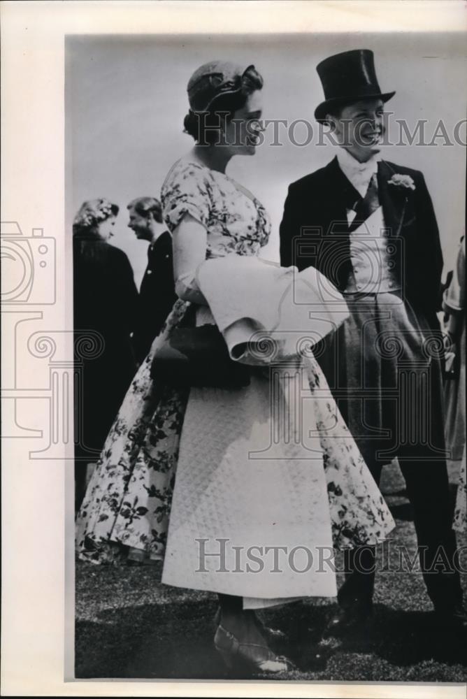 1965 Press Photo Charles Douglas Home shown with a friend with Eton outfit - Historic Images