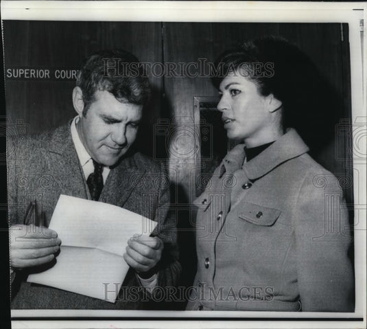 1969 Press Photo Edna Eden Marx, wife of comedian Groucho, 73, will get $3,000 - Historic Images