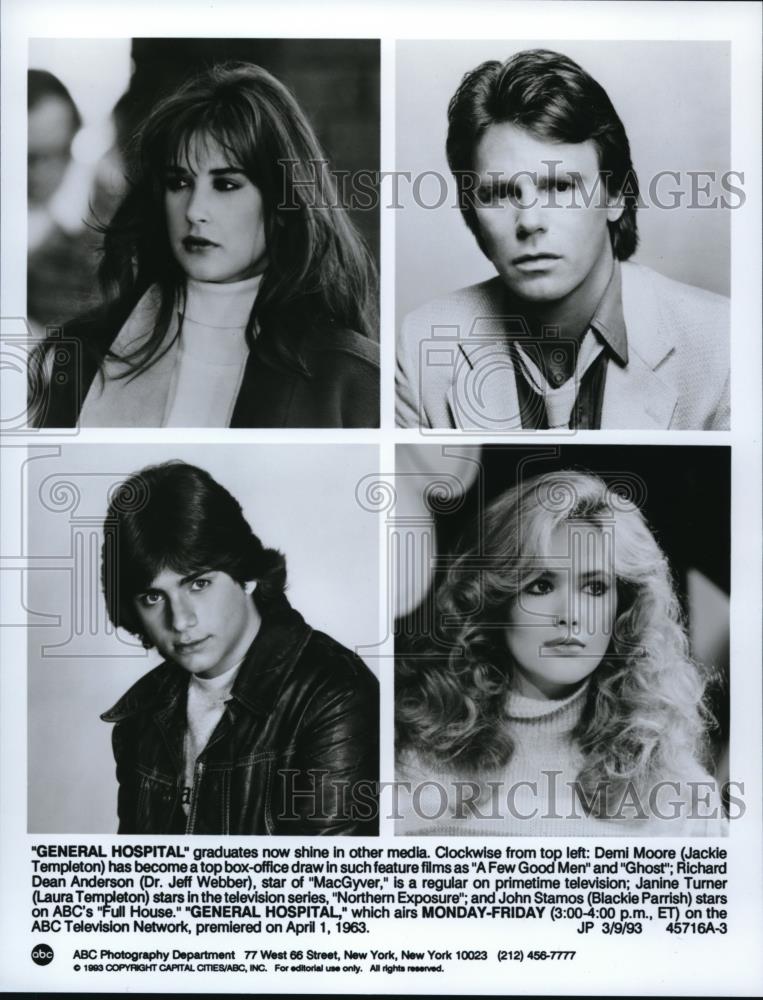 1993 Press Photo TV Series General Hospital - cvp34488 - Historic Images