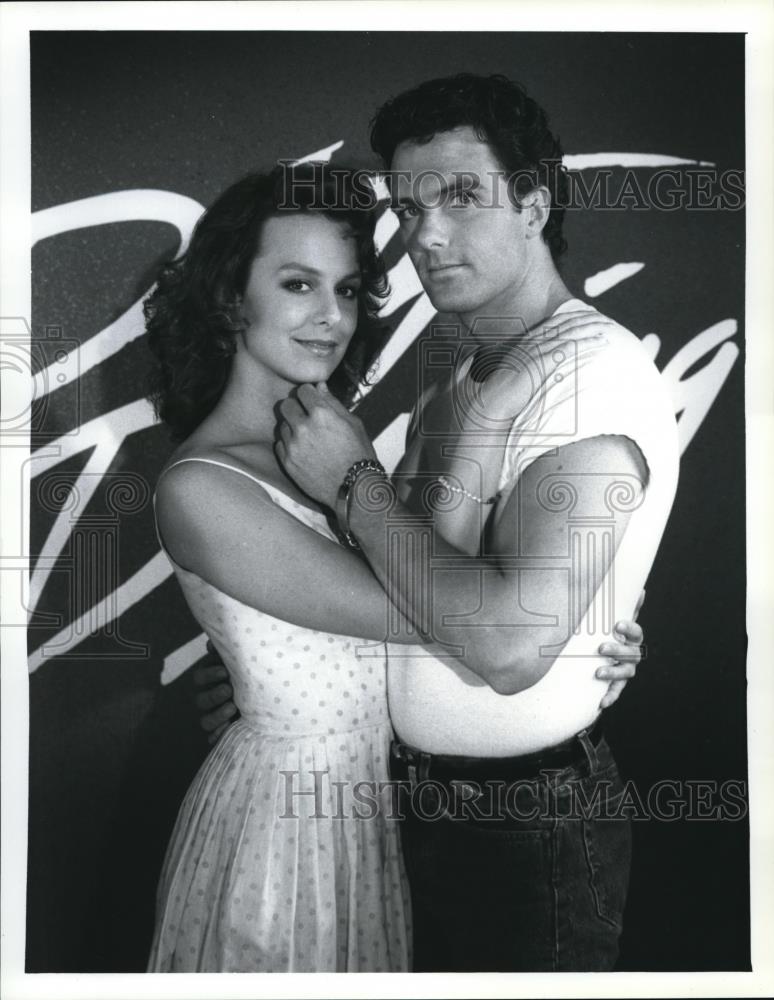 Press Photo Patrick Cassidy and Melora Hardin star in Dirty Dancing TV show - Historic Images
