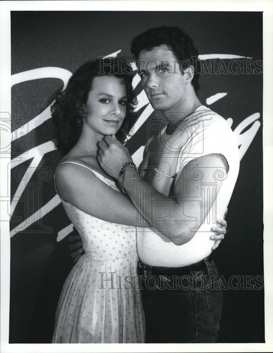 Press Photo Patrick Cassidy and Melora Hardin star in Dirty Dancing TV show - Historic Images