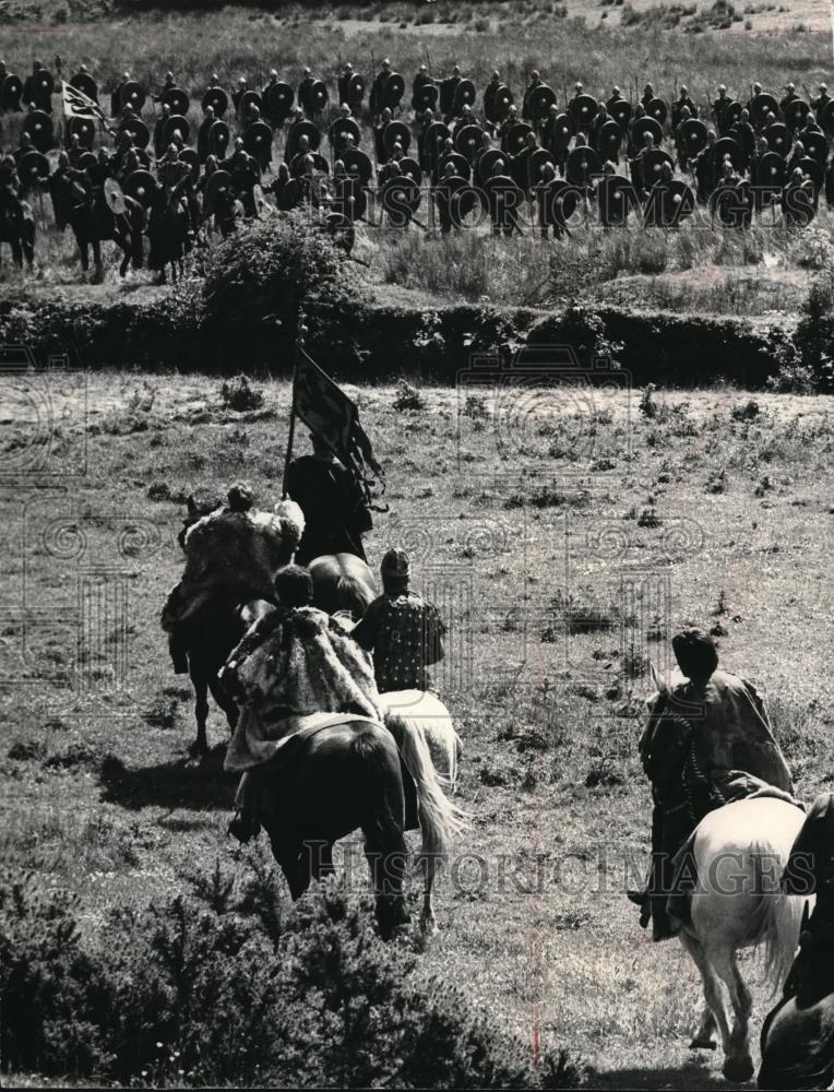 1968 Press Photo Michael York in Alfred the Great - cvp38747 - Historic Images