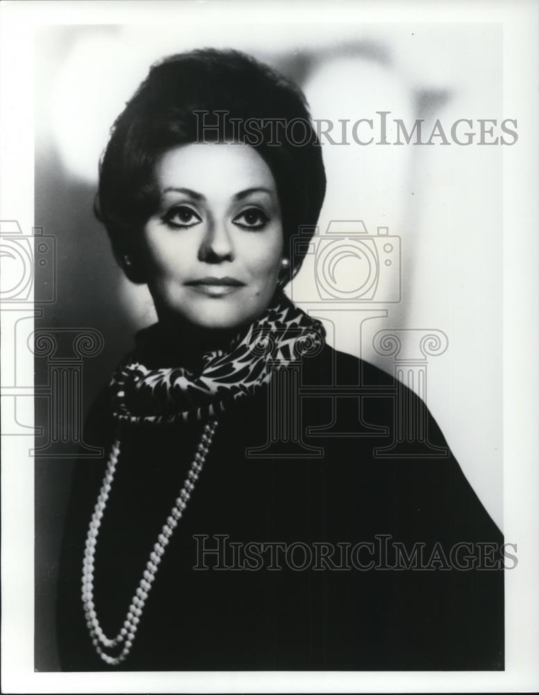 1983 Press Photo Nicole Lorange Operatic Soprano Metropolitan Opera Singer - Historic Images