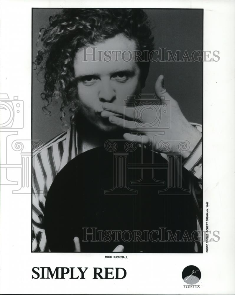 1987 Press Photo Simply Red - cvp33018 - Historic Images