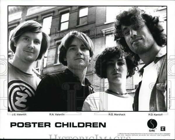 1994 Press Photo Poster Children J. Valentin R. N. Valentin R. Marshac ...