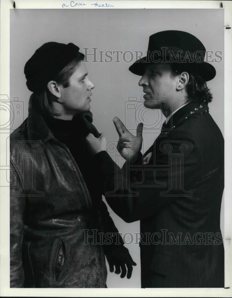 1988 Press Photo Terry Malloy and Robert LuPone in On the Waterfront - cvp30745 - Historic Images