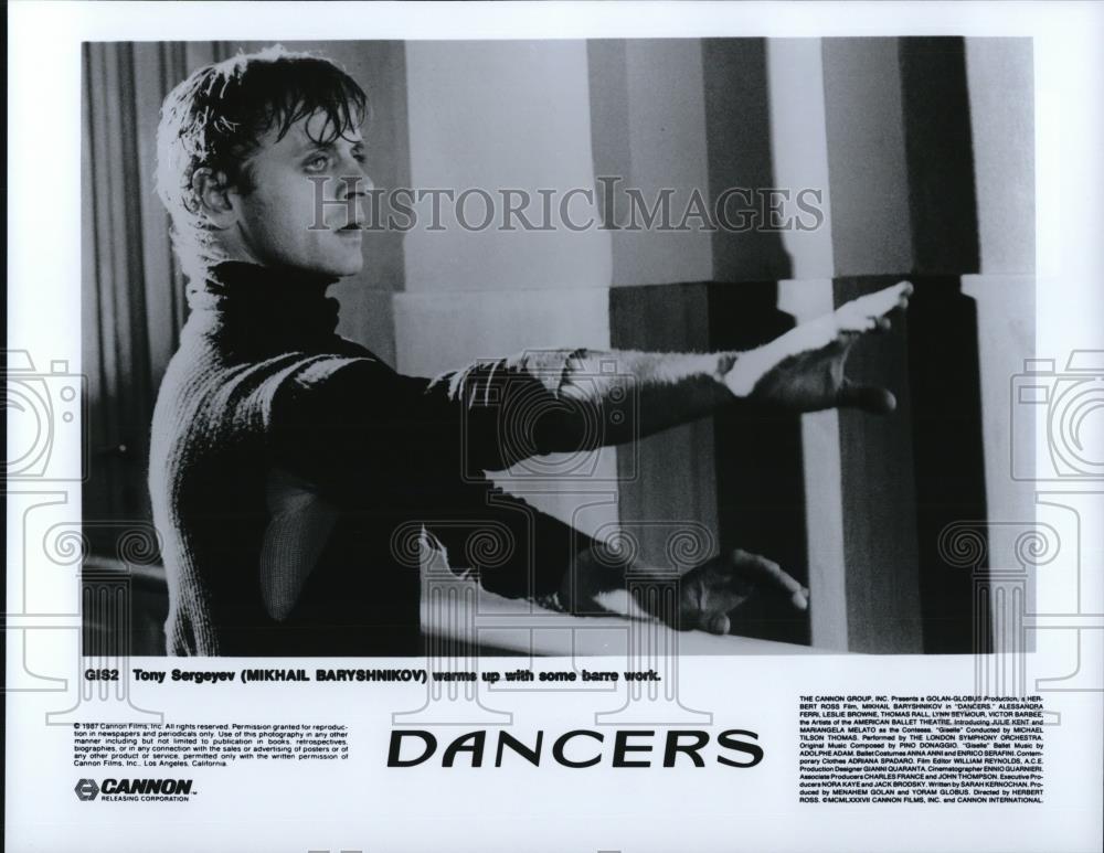 1988 Press Photo Tony Sergeyvev Dancers - cvp37010 - Historic Images