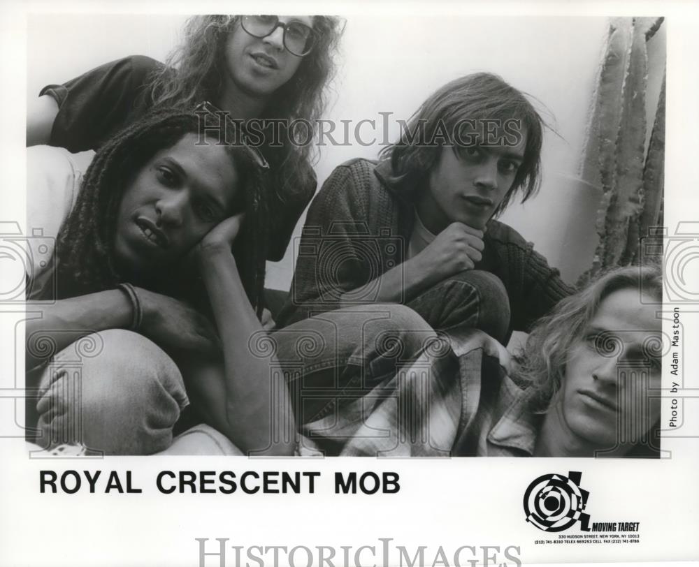 1988 Press Photo Musical group &quot;Royal Crescent Mob&quot; - cvp33586 - Historic Images
