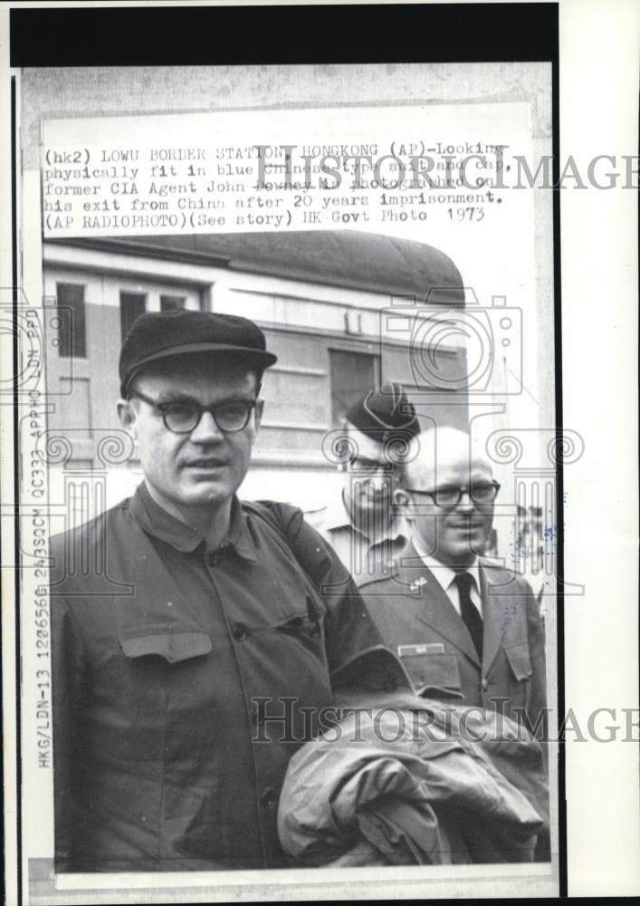 1973 Press Photo John Downy after his imprisonment in China - Historic Images