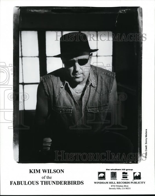 Undated Press Photo Kim Wilson of the Fabulous Thunderbirds - cvp38064 - Historic Images