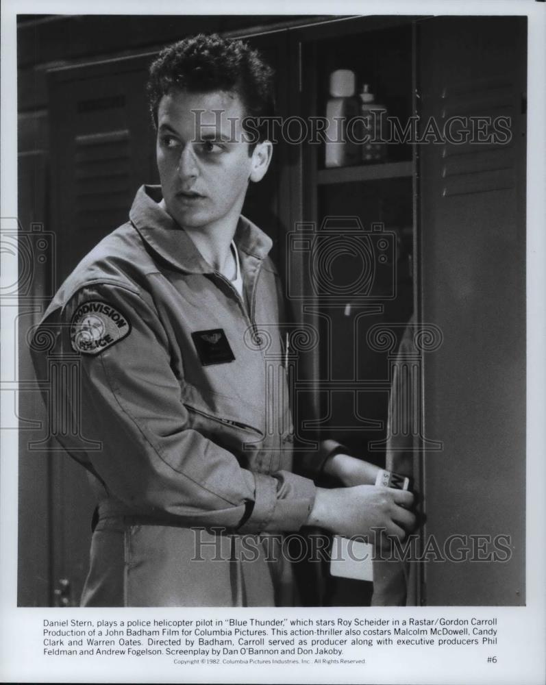 1986 Press Photo Roy Scheider in Blue Thunder - cvp30564 - Historic Images