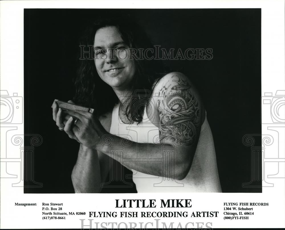 1995 Press Photo Little MIke Music Artist - cvp38338 - Historic Images