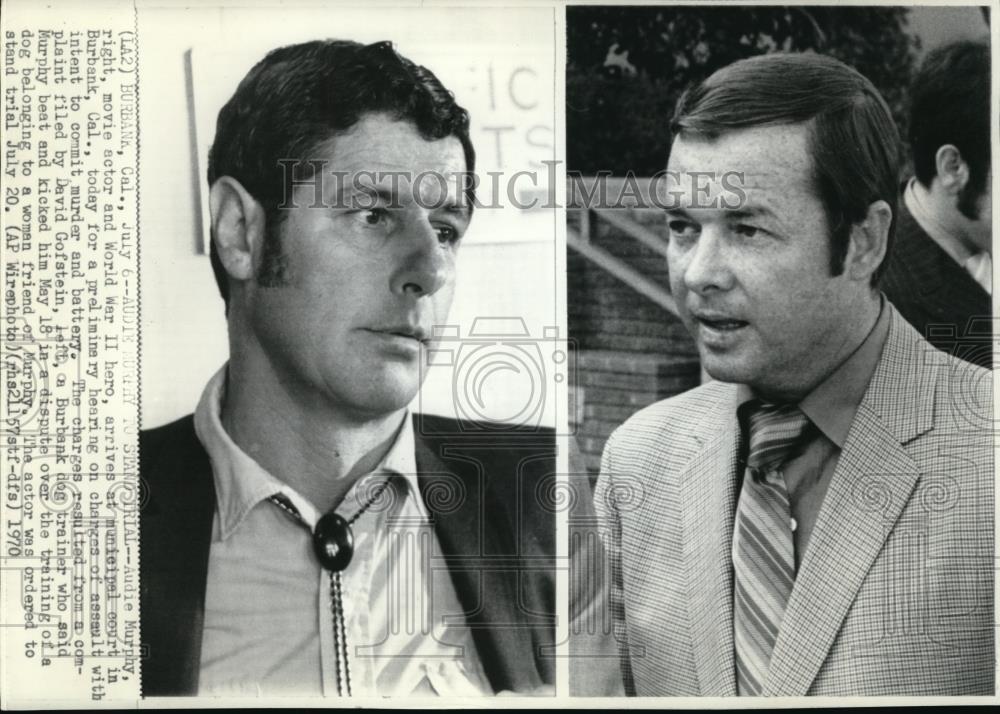 1970 Press Photo Murphy incharges of assault with intent to commit murder & bat. - Historic Images