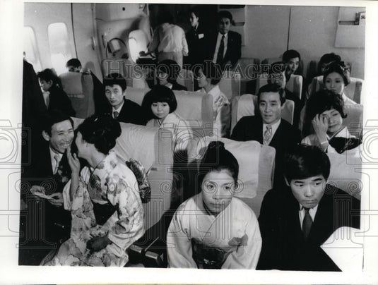 1971 Press Photo Hong Kong Some of 20 Japanese couples who were married. - Historic Images