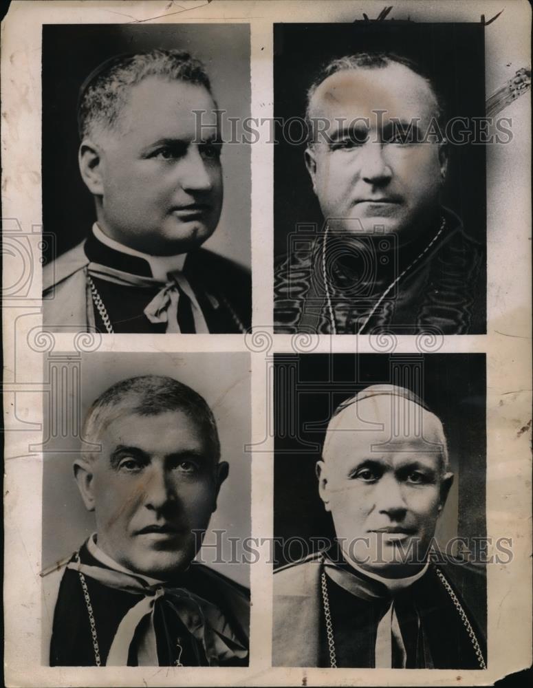 1936 Press Photo One of the four Princes of the Church to be the next Pope. - Historic Images