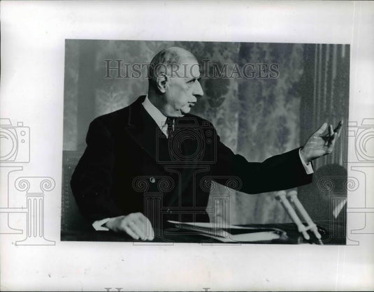 1963 Press Photo DaGaulle of France - nee71363 - Historic Images