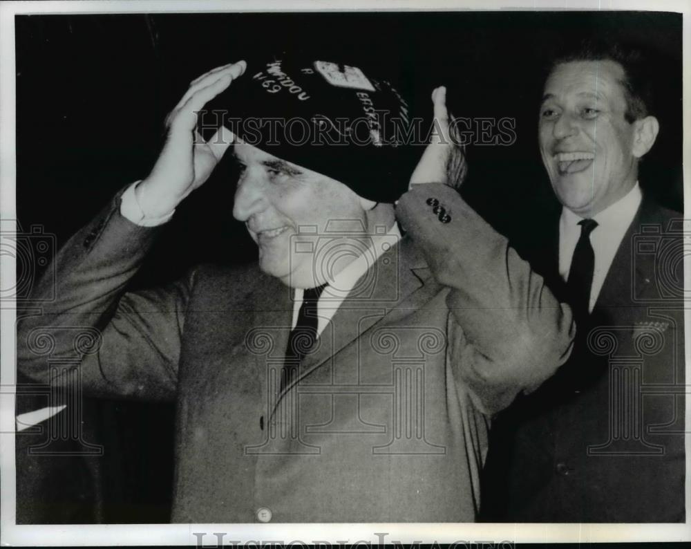 1969 Press Photo Bayonne France, President Georges Pompidou - nee71494 - Historic Images