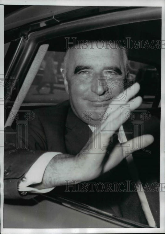 1969 Press Photo Georges Pompidou Candidacy for President France - nee71265 - Historic Images