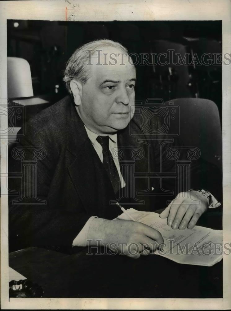 1944 Press Photo Carl J Hambro goverment delegate from Norway at ILO - nee77974 - Historic Images