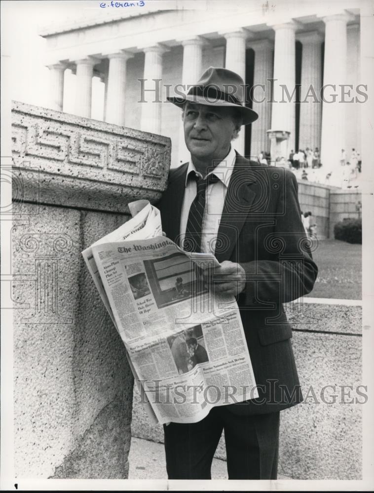 1989 Press Photo Robert Loggia in Mancuso FBI - cvp36168 - Historic Images