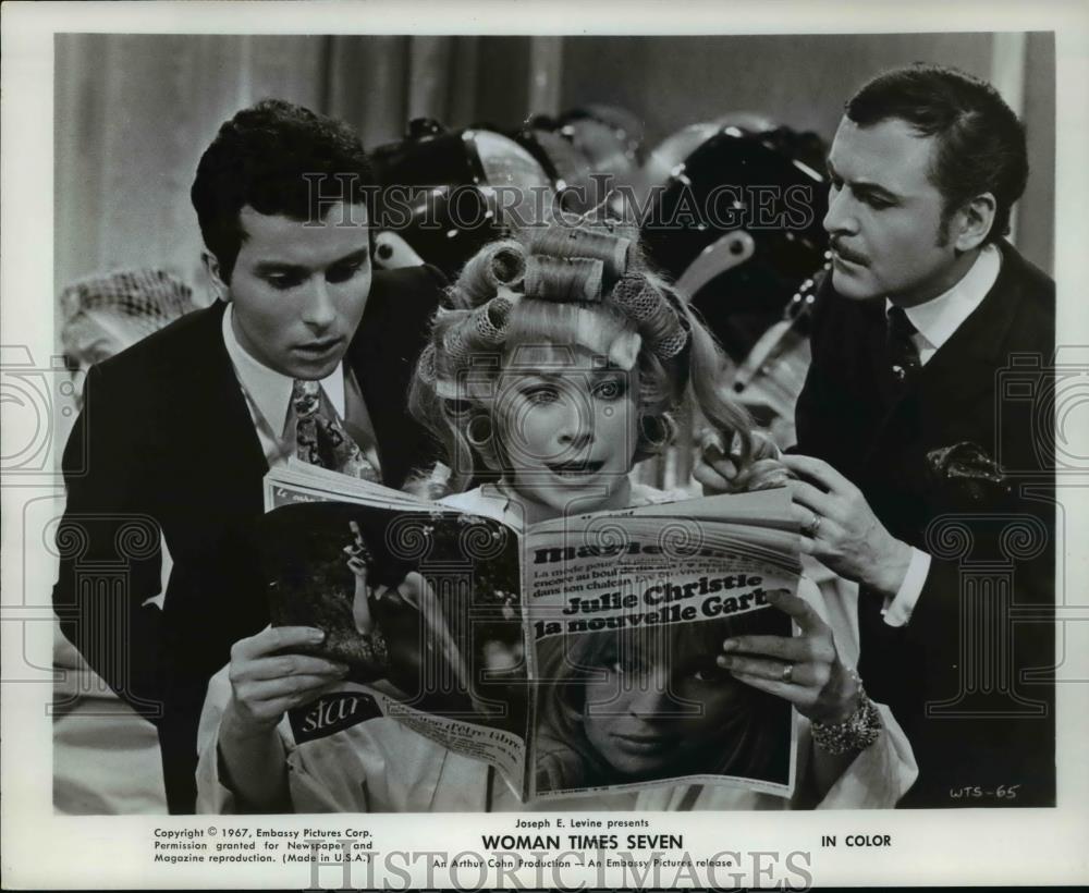 1967 Press Photo Shirley MacLaine in Woman Times Seven - cvp35601 - Historic Images