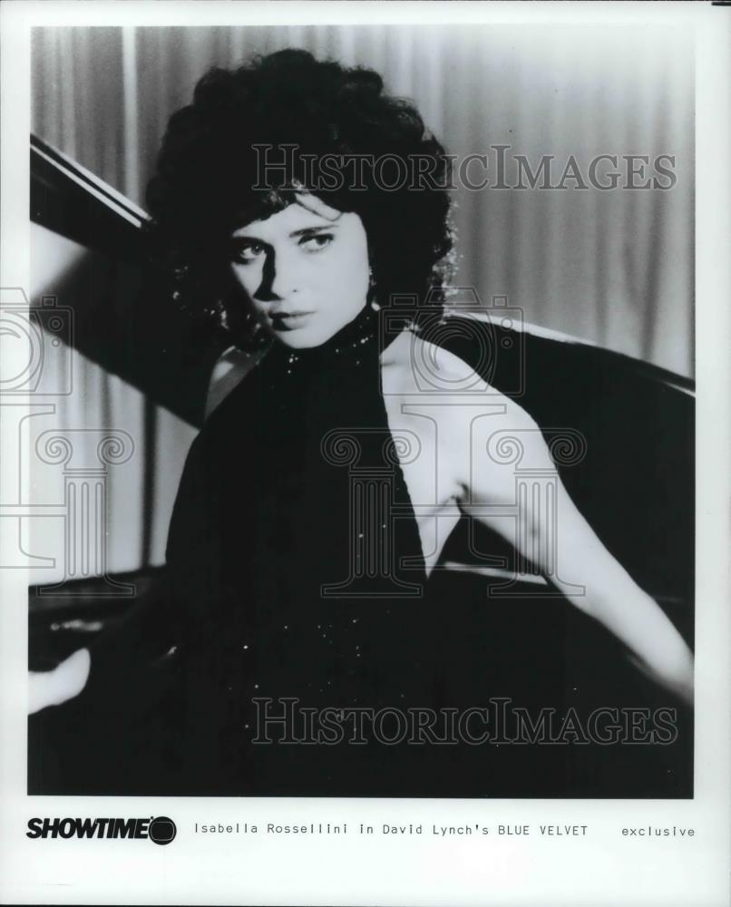 1987 Press Photo Isabella Rossellini in Blue Velvet - cvp30568 - Historic Images