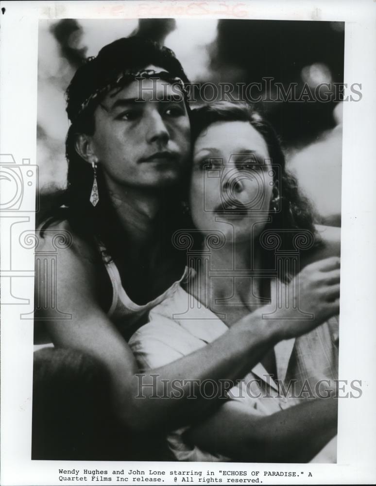 1989 Press Photo Echoes Of Paradise Wendy Hughes John Lone - cvp36828 - Historic Images