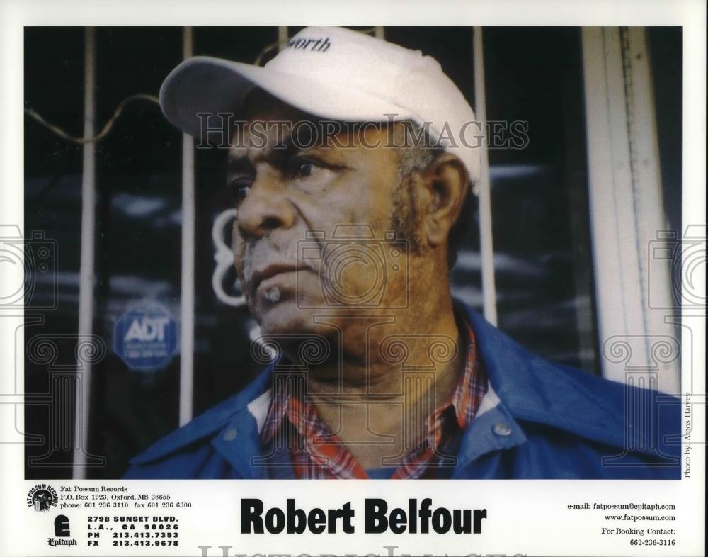 Press Photo Robert Belfour Music Artist - cvp31038 - Historic Images