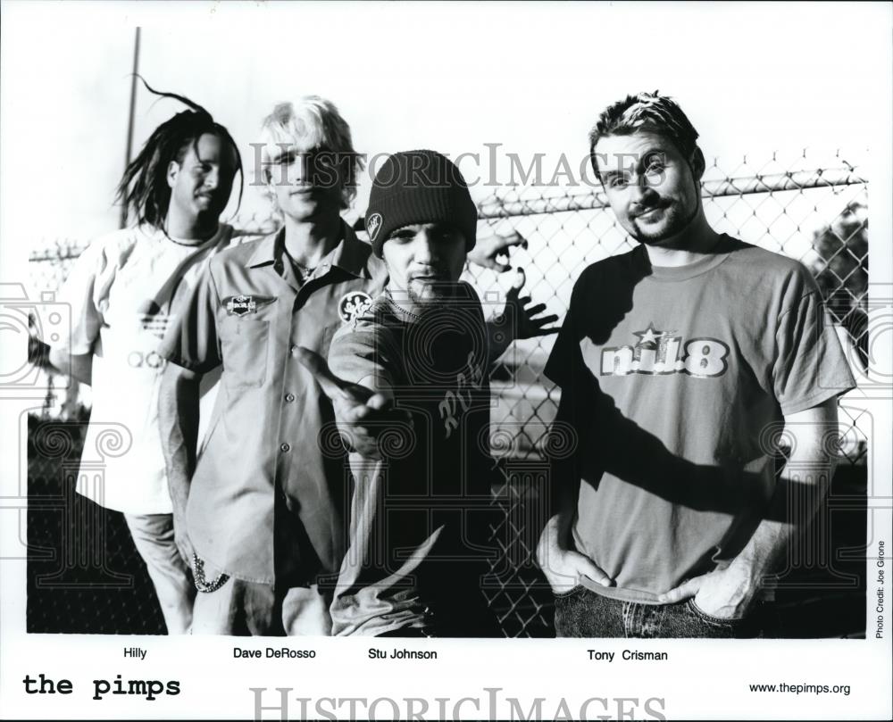 Press Photo The Pimps Hilly Dave DeRosso Stu Johnson Tony Crisman - cvp38879 - Historic Images