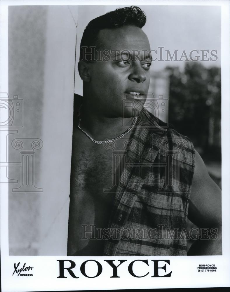 Undated Press Photo Music Artist Royce - cvp38642 - Historic Images