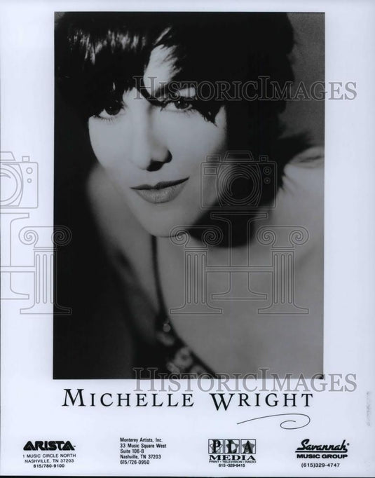 Press Photo Singer Michelle Wright - cvp30633 - Historic Images