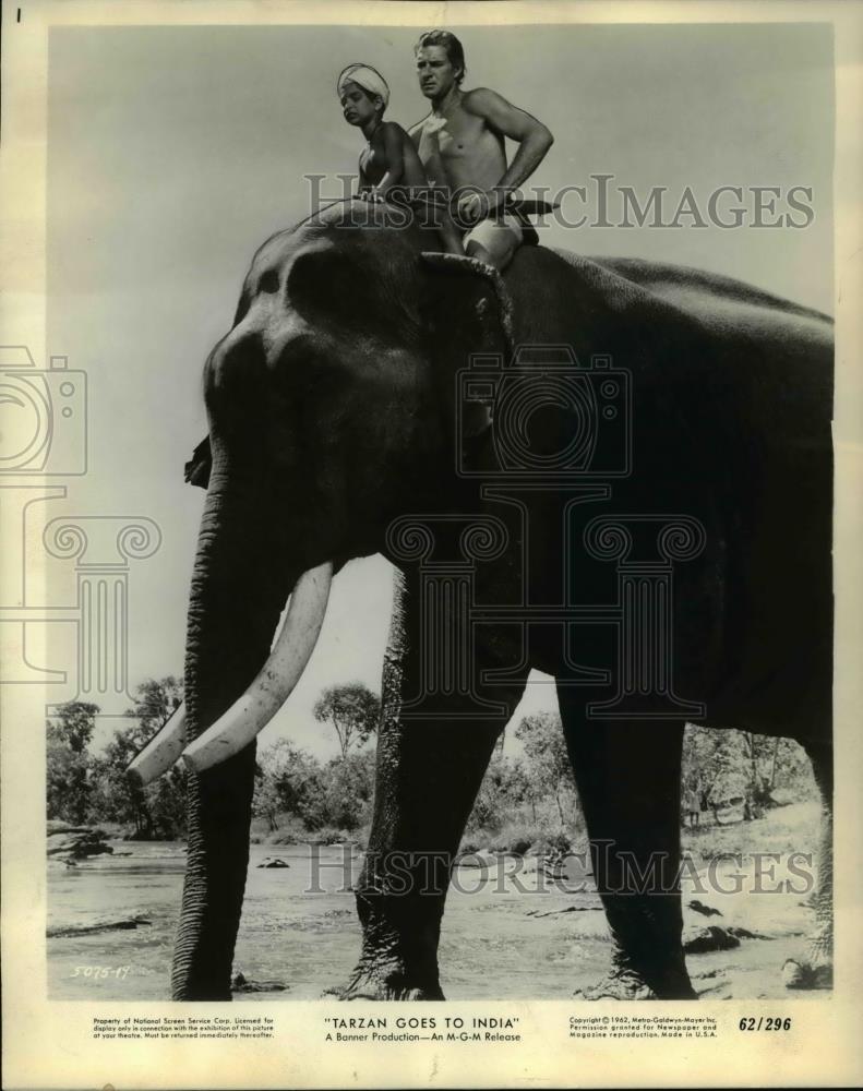 1963 Press Photo Jai Jack Mahoney In Tarzan - cvp35943 - Historic Images