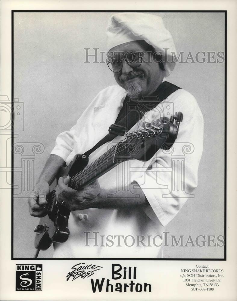 Press Photo Bill Wharton Musician - cvp31222 - Historic Images