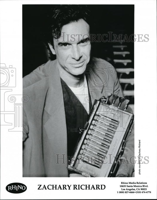 Undated Press Photo Zachary Richard Music Artist - cvp38664 - Historic Images