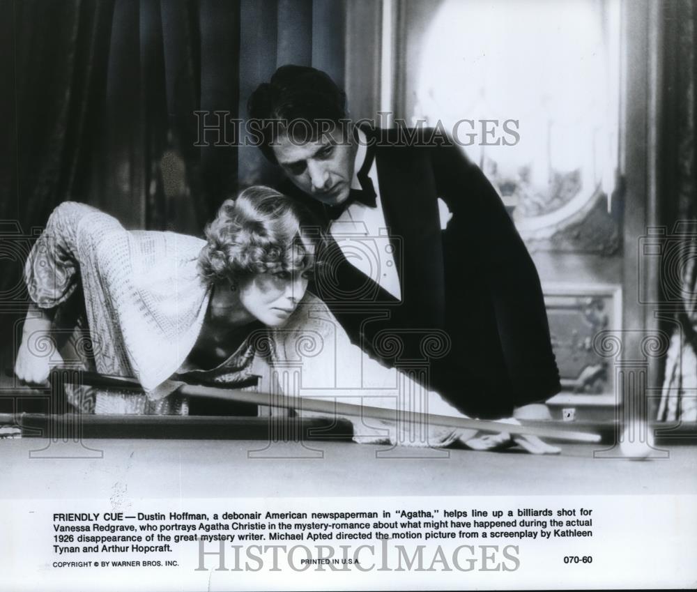 1979 Press Photo Agatha Dustin Hoffman Vanessa Redgrave - cvp38322 - Historic Images