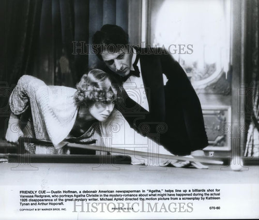 1979 Press Photo Agatha Dustin Hoffman Vanessa Redgrave - cvp38322 - Historic Images