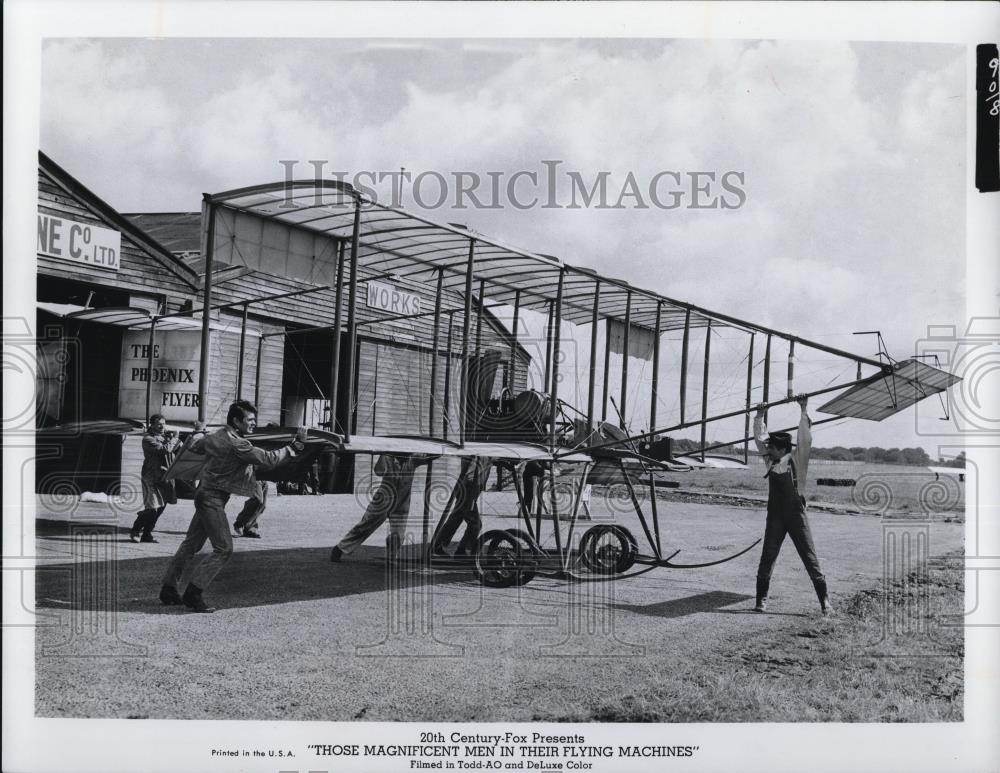1966 Press Photo Scene from Those Magnificent Men in Their Flying Machines - Historic Images