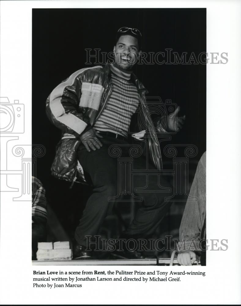 2000 Press Photo Brian Love in Rent - cvp32675 - Historic Images