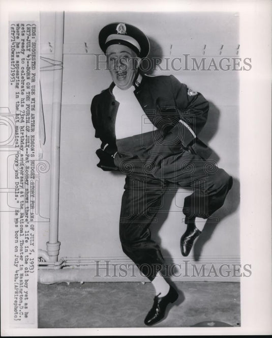 1953 Press PPat Rooney Shows There's Life in the Old Boy - cvw04466 - Historic Images
