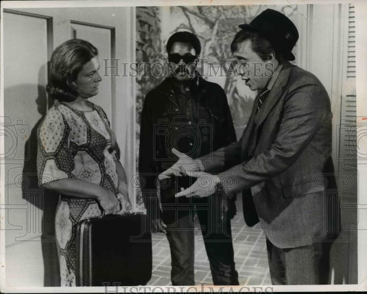 1970 Press Photo Estelle Parsons Melvin Peebles "Watermelon Man" - cvp35078 - Historic Images