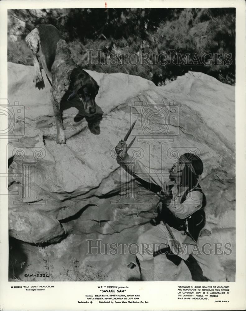 1963 Press Photo Savage Sam - cvp40129 - Historic Images